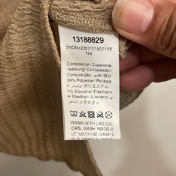 SHEIN tan tank top size‎ large - Picture 5 of 6